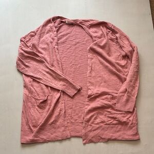 Madewell Dusty Rose Knit Cardigan